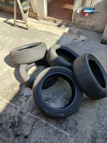Pneu aro 205/55 Roda 17