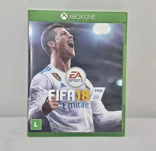 FIFA 18 Midia física Usando para xbox one  