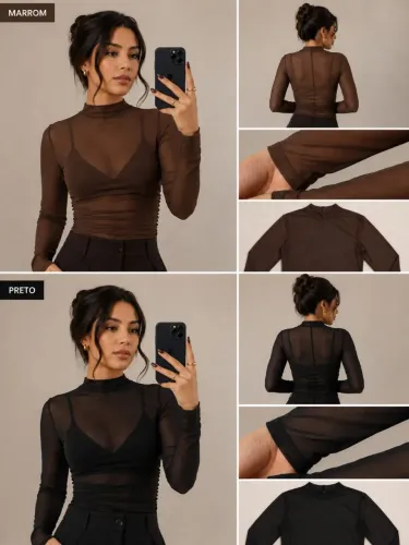 Blusa de Tule