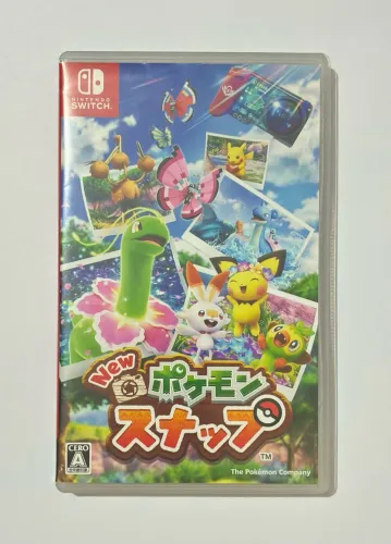 New Pokémon Snap Nintendo Switch textos em inglês