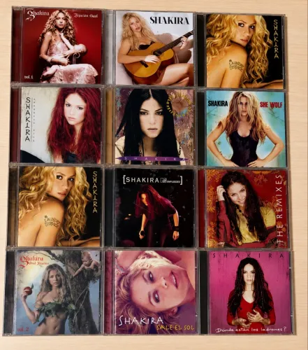 Coleção Shakira cds originais