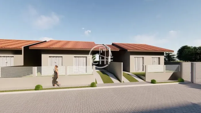 CASAS GEMINADAS COM 2 OU 3 QUARTOS