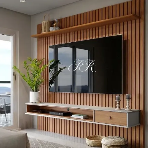 Painel Ripado Detroit A 220 X L 230 Tv 75