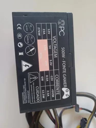 FONTE GAMER 500W