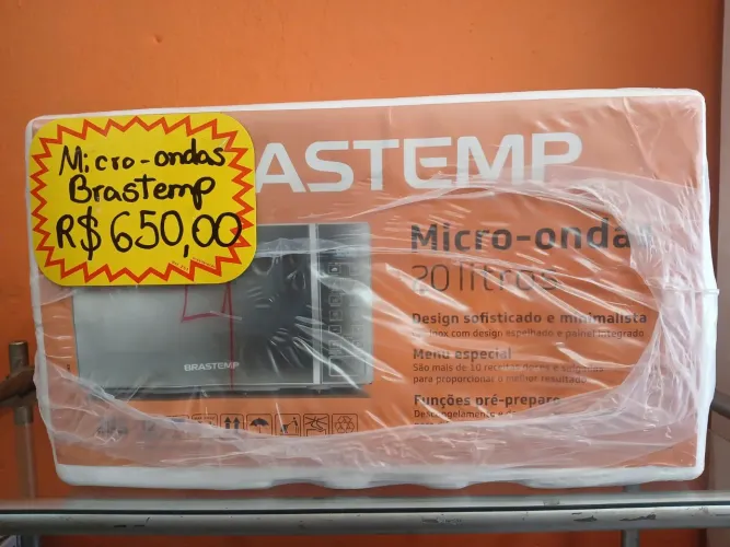 Micro-ondas brastemp 20L