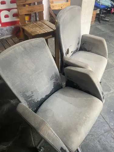 Cadeiras de escritório só forrar 