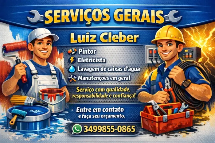 Pintor e serviços em geral