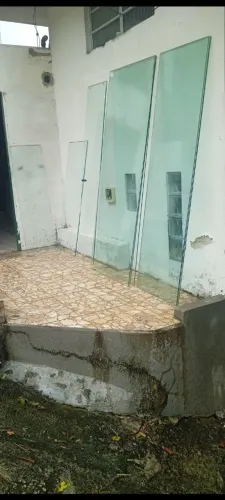 Vidros temperado transparente usado (trocco todos por smartv acima de 40polegadas)
