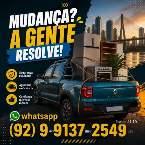 FRETE MUDANÇAS E GUINCHO DE MOTO 24HS DD92fone9.9137~2549.TODOS BAIRROS 