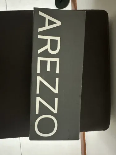 Sapatilha veludo preto Arezzo