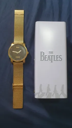Relogio Chilli Beans The Beatles dourado 2018 ( Edição Limitada )