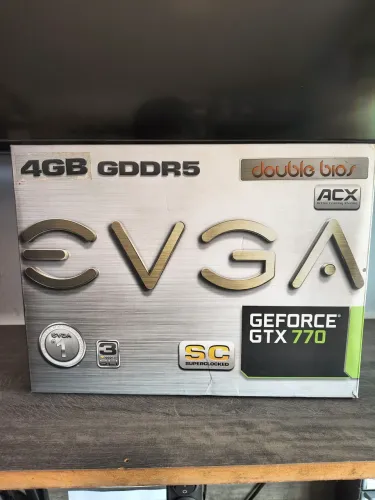 EVGA GTX 770 4gb (pix ou cartão)