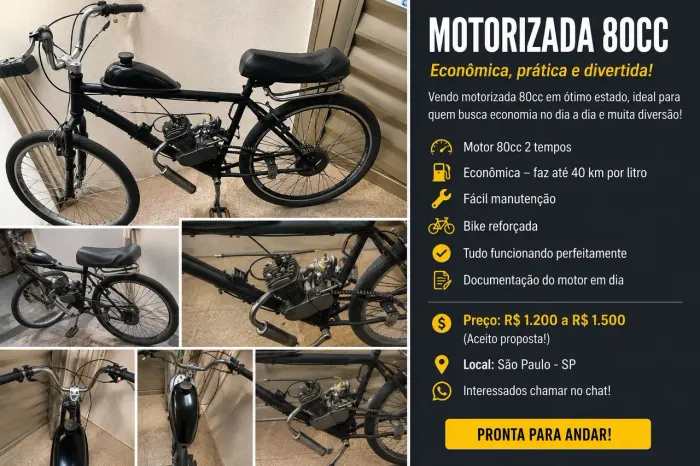 Bike motorizada 