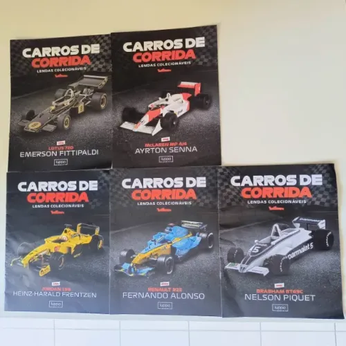 Revistas Coleção Lendas Colecionáveis Formula 1