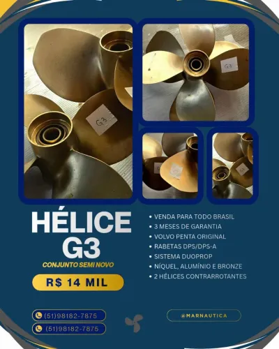 HÉLICE G3/G7 VOLVO PENTA
