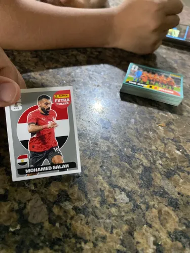 FIGURINHA SALAH PRATA