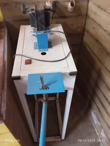 Máquina de fazer chinelo e transfer