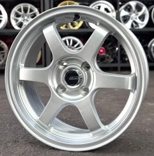 Rodas aro 15 RAW TE37 Furação 4x100 Tala 6.5