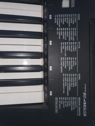 TECLADO YAMAHA PSR E463