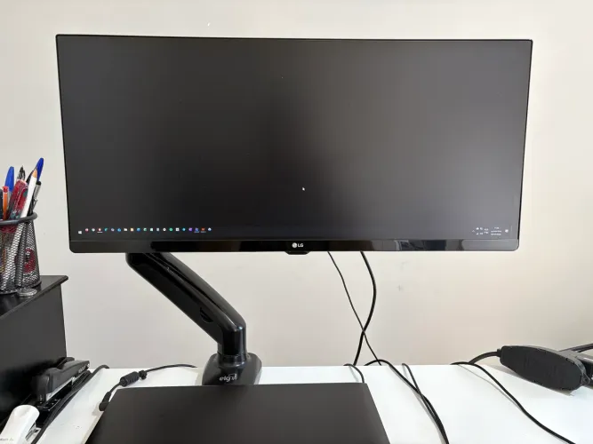 Monitor LG Ultrawide 25 polegadas IPS Full HD 25UM58-P HDMI 21:9