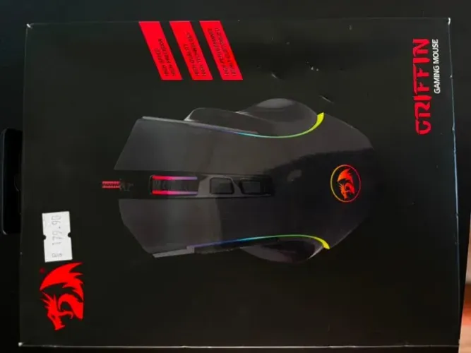 Mouse redragon Griffin com defeito