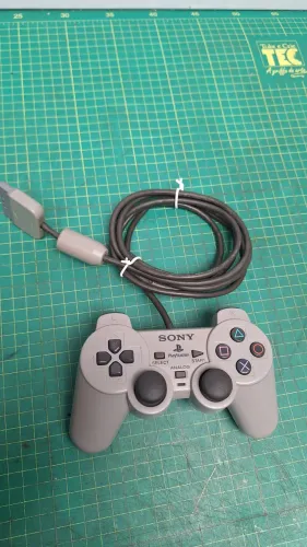 Controle PlayStation 1 fat original 