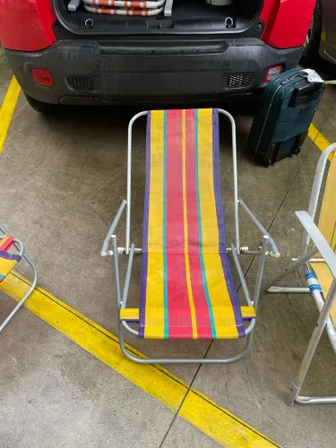 Kit 3 cadeiras de praia pra aproveitar o verão 