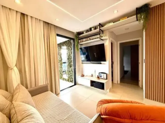 Apartamento à venda, 2 quartos, 1 suíte, 2 vagas, Aparecida - Santos/SP