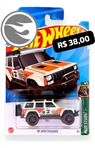 Hot Wheels '95 Jeep Cherokee (THUNT)