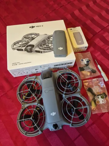DJI Neo 2 - Só a aeronave + bateria extra + Case proteção
