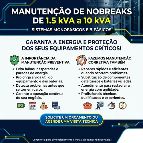 Manutenção de Nobreak 