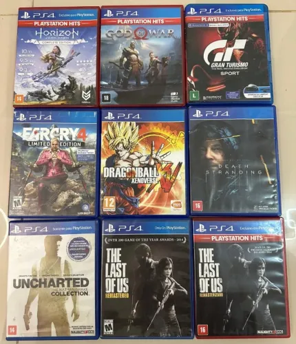 JOGOS DE PLAYSTATION 4 - PS4 - PREÇOS ABAIXO