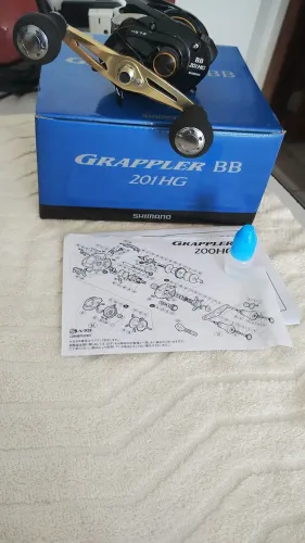 Carretilha Shimano GRAPPLER 201HG BB