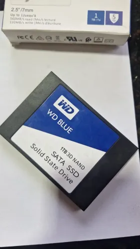 SSD Interno Western Digital Wds250G2B0A 1tb NOVO
