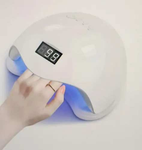 Cabine  Secagem Unha Gel Alongamento - Sun 5 Uv Led 48w Bivolt 