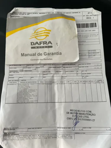 Dafra Cruisym 300 zerada