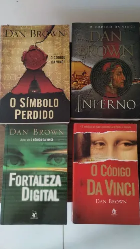 Kit 4 Livros Dan Brown