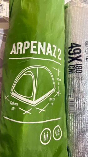 Barraca De Trilha Arpenaz 2 | 2 Pessoas Quechua Original - Usada