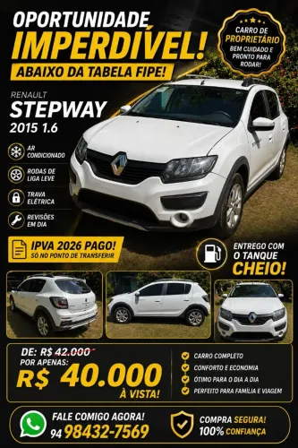 Renault Sandero Stepway Hi-power 1.6 8V 5P 2015