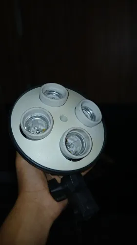 Soquete Quádruplo E27 Super Lamp Holder SLH3 Para Softbox