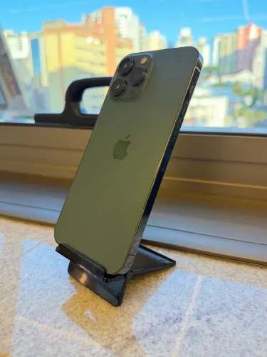 iPhone 13 Pro Max 256GB Verde - SEMINOVO - LOJA FÍSICA