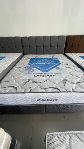 cama Queen d45 Ortobom 