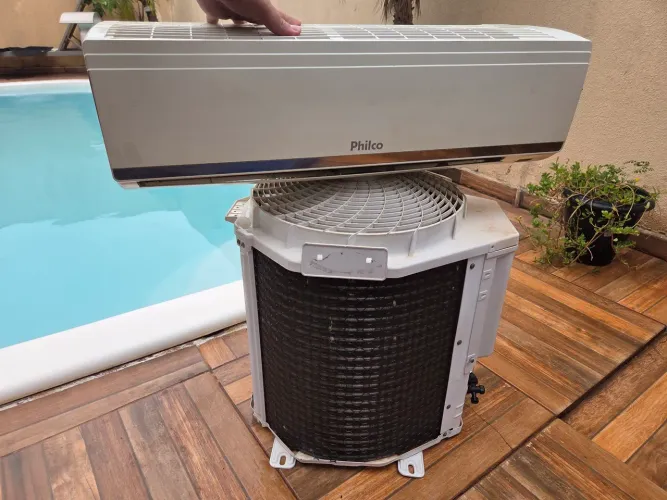 Ar condicionado Split 220v 12.000 btus Classificação A gelando com gás 3x cartão