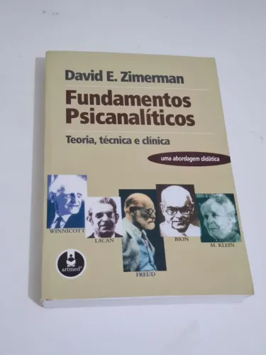 2 Livros- 1Manual de Técnica Psicanalítica e 1Fundamentos Psicanalíticos-David E. Zimerman