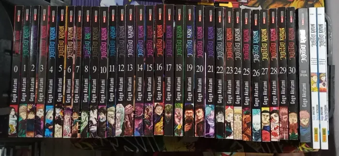 Jujutsu kaisen completo + brindes