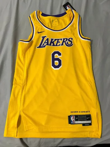 Regata Nike Los Angeles Lakers Icon Edition 2022/23 Masculina James 6