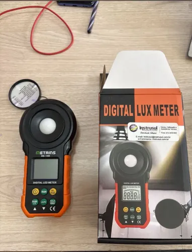 luxímetro digital metris drd-1200