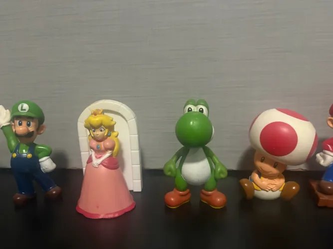 Coleção Bonecos Mario Bros Macdonald?s