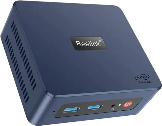 Mini PC Beelink Mini S, Intel Celeron N5095, 128GB, 8GB RAM