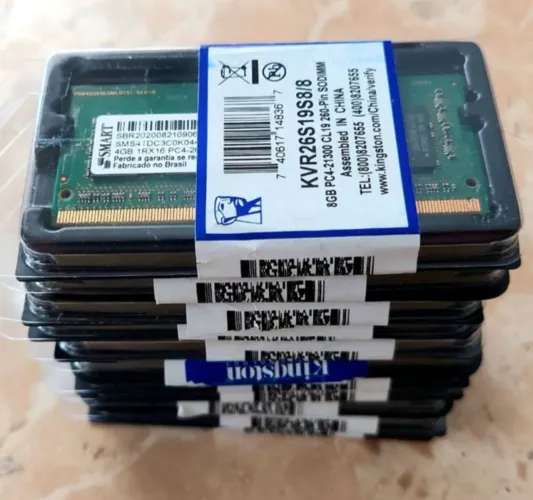 Kit 8 Memória Ram Smart 4GB DDR4 3200mhz SODIMM